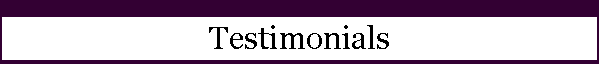 Testimonials